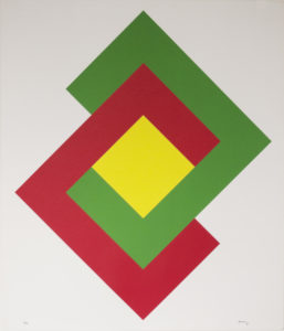 Bob Bonies - Compositie geel/groen/rood