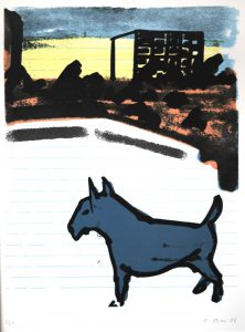 Peter Bes - Blauwe Hond