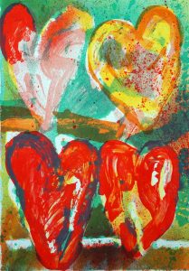 Jan Cremer - Rood-gele tulpen